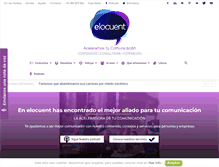 Tablet Screenshot of elocuent.com
